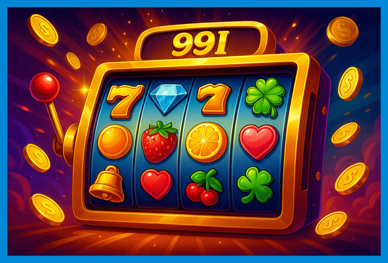 Explore o mundo das slot machines no 99I Casino